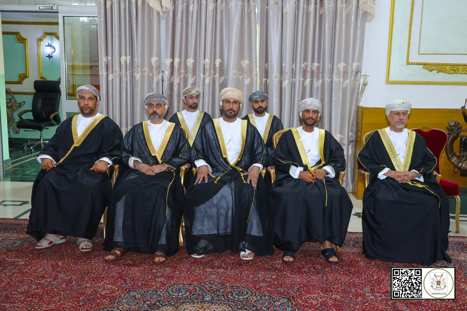 la Haute autorité du Fonds souverain du Sultanat d’Oman, Abdulsalam Bin Mohammad Al MURSHIDI à la tête d’une forte délégation