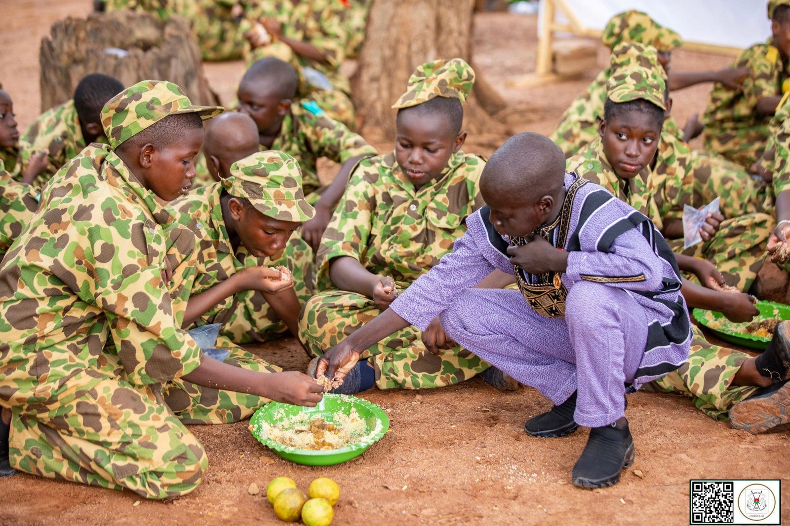 Tasséré, un jeune brave à trois poils conte son aventure aux Campeurs
