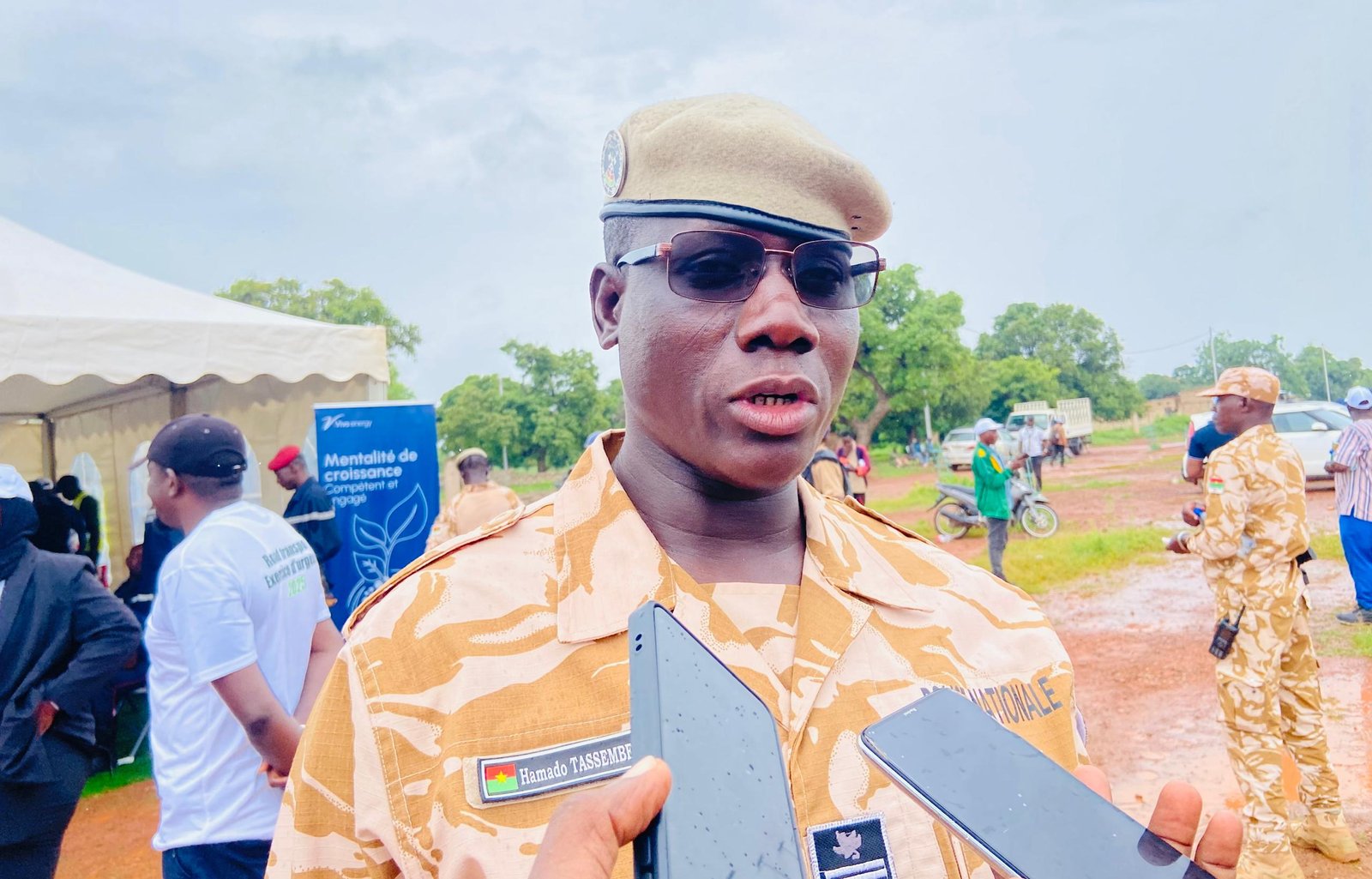 Commissaire principal de police Hamado Tassambedo, commissaire central de la ville de Ouagadougou,