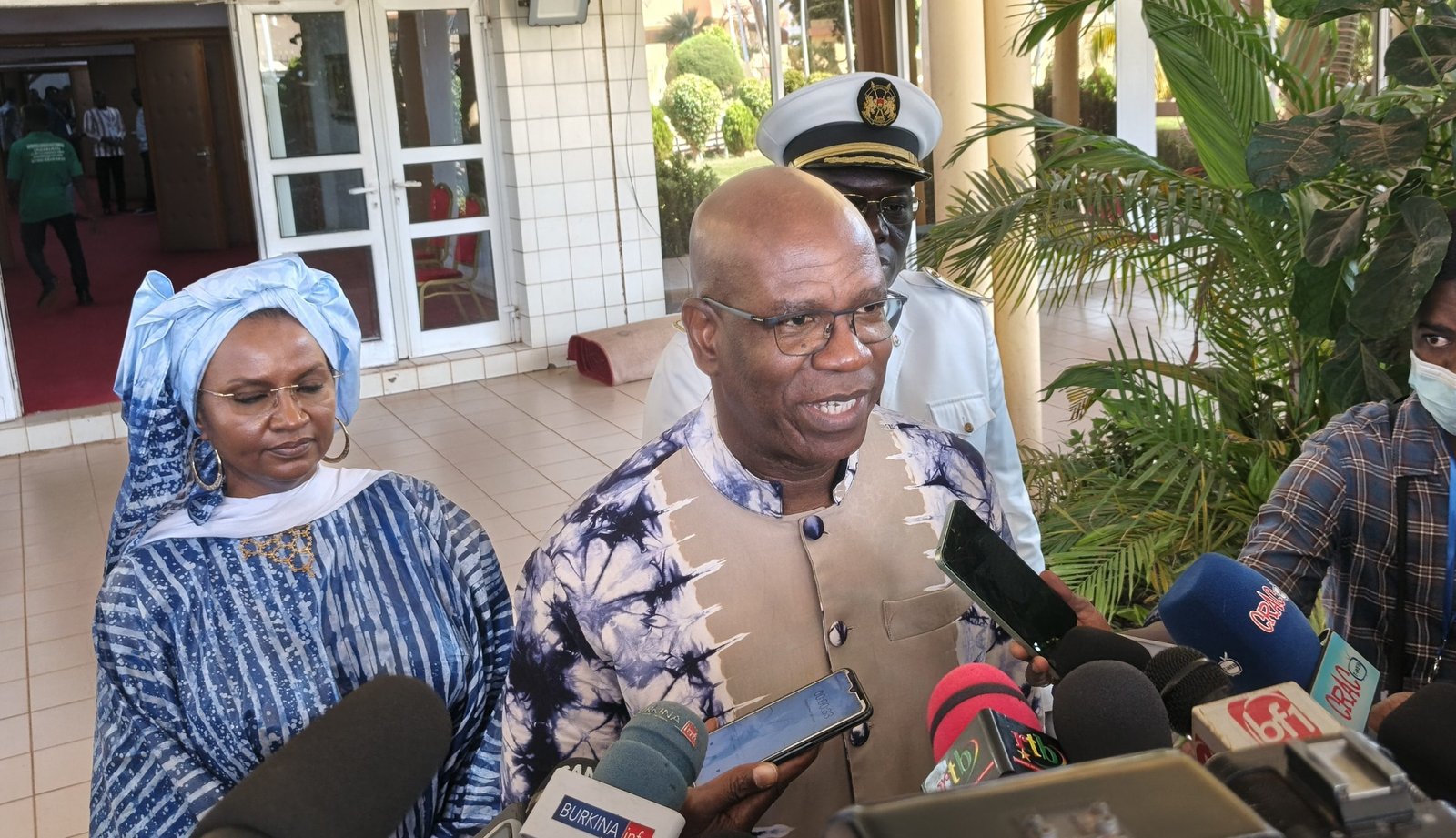 Le ministre en charge de l’Enseignement technique, Dr Boubacar Savadogo