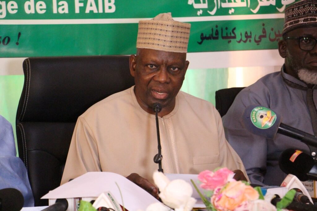 Fédération des associations islamiques du Burkina:  El hadj Moussa Koanda, nouveau président du présidium