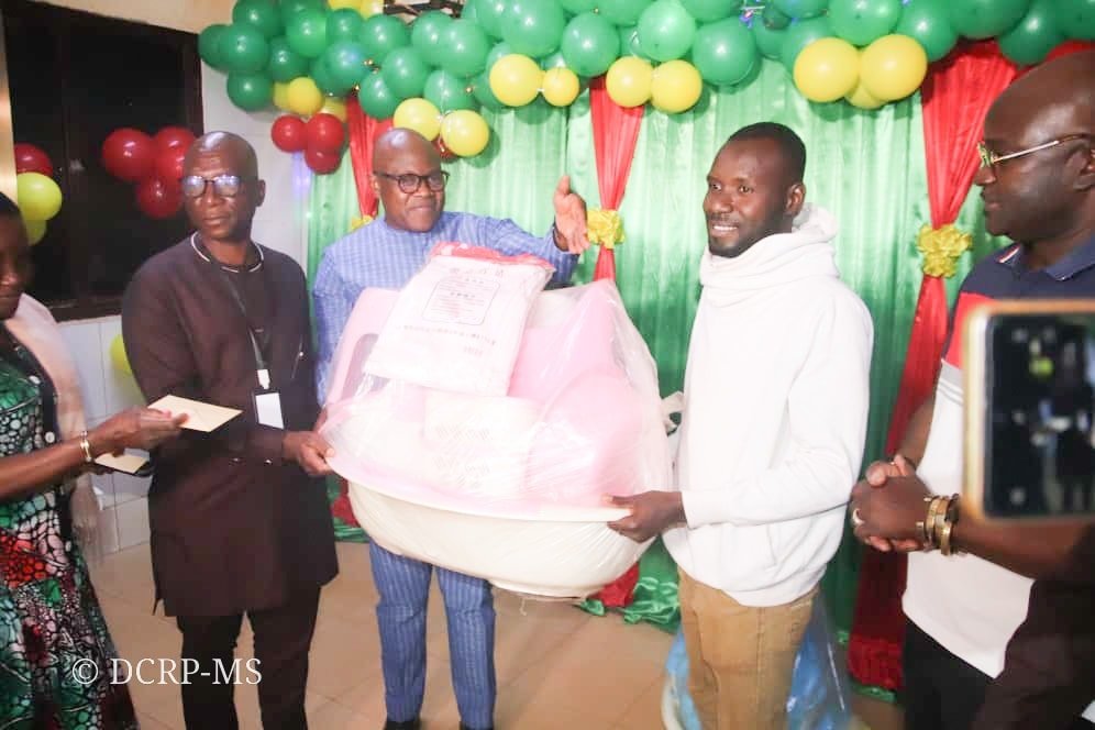 Daouda Lofo, technicien en réseau informatique et père du premier bébé de l’année au CHU de Bogodogo