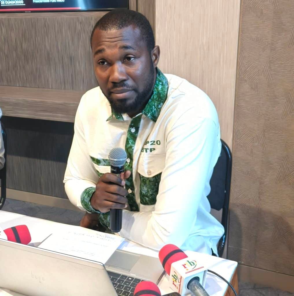 Ahmad Gnessien chargé de communication de l’évènement