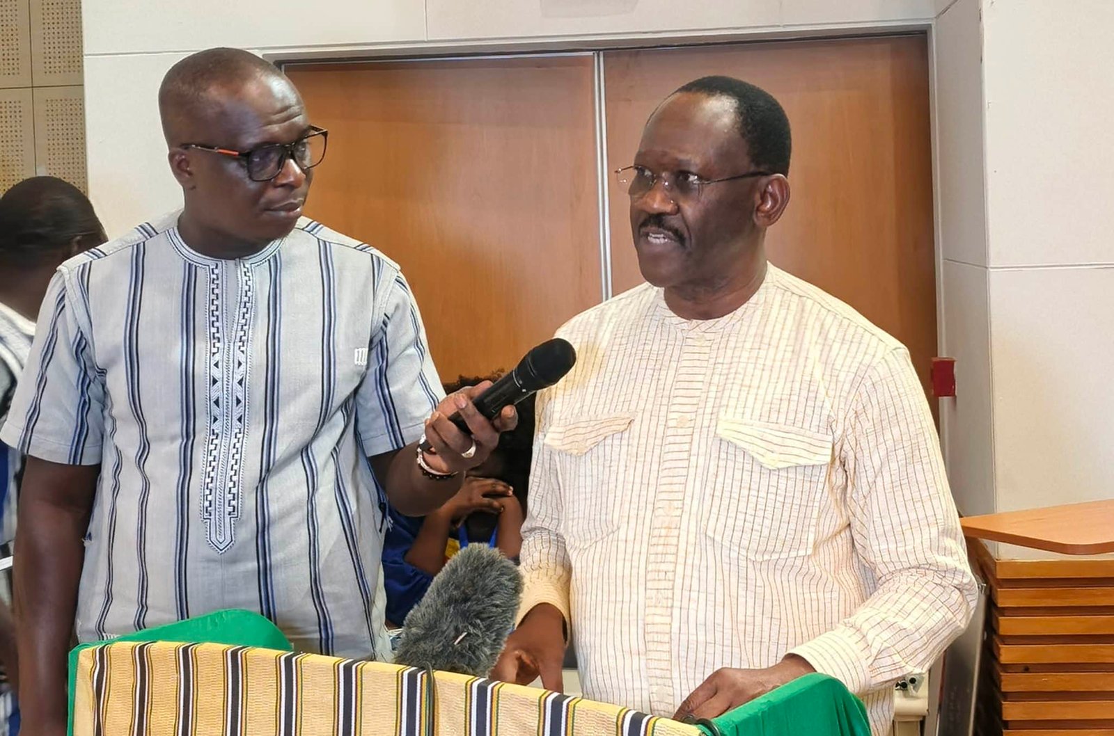 Emmanuel Sawadogo, président de la Fondation Coris