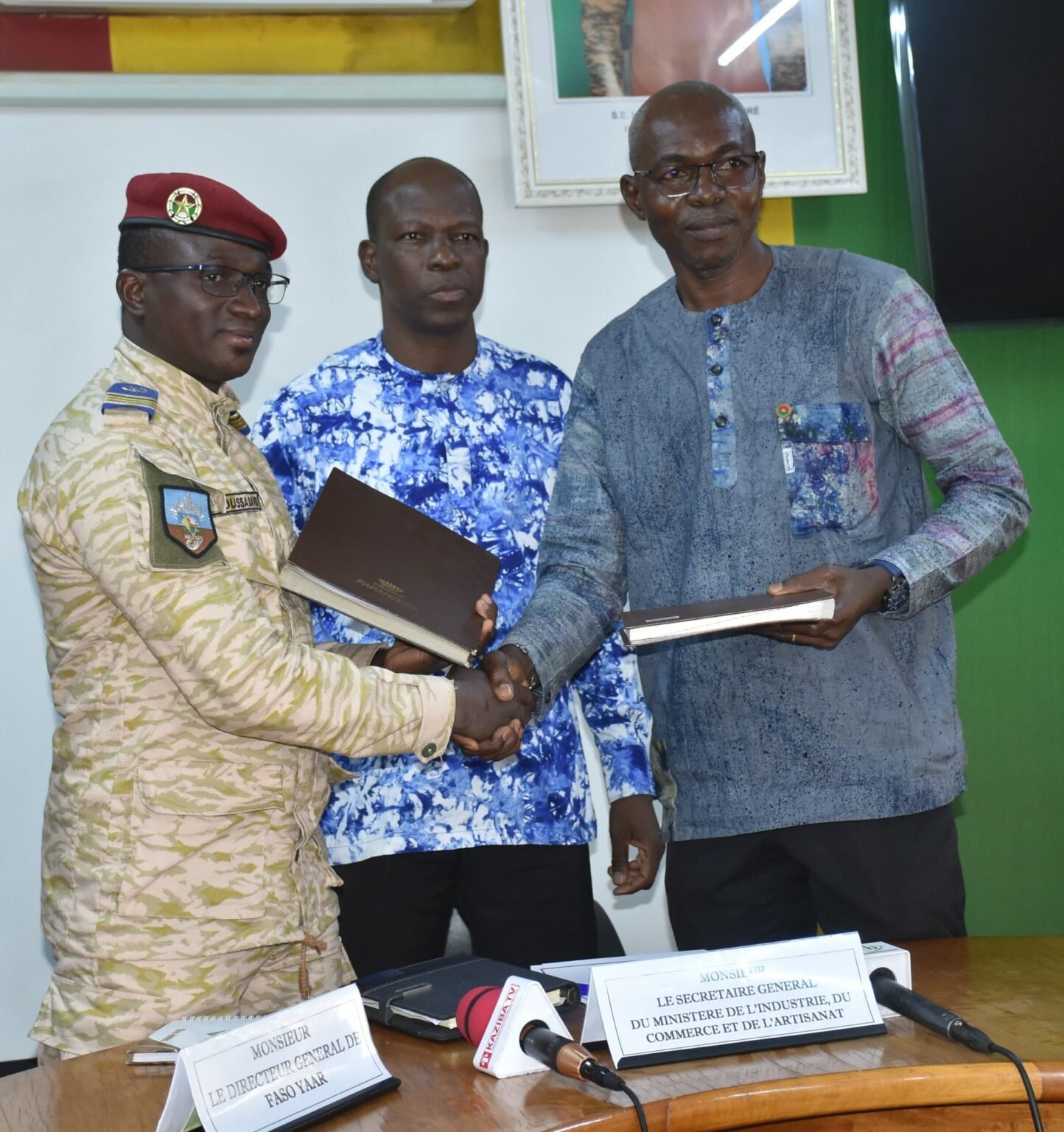 Opérationnalisation de « Faso Yaar » : des conventions signées avec la SN-SOSUCO et la SN-Citec