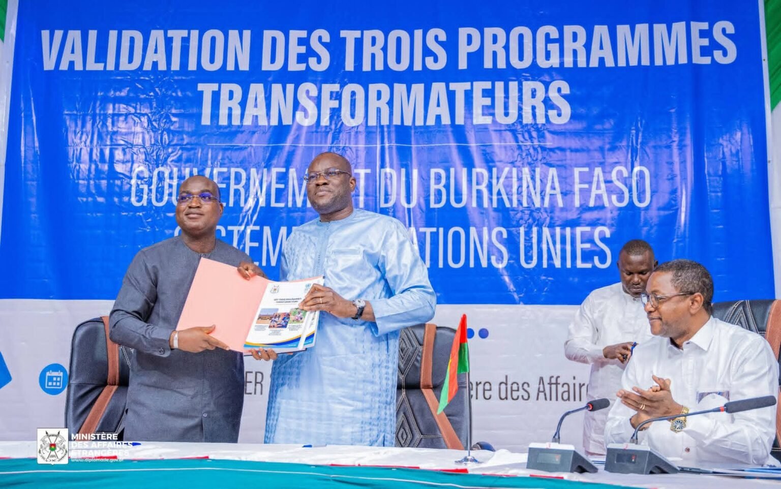 Coopération Burkina – Nations Unies : le Gouvernement et ses partenaires onusiens lancent trois programmes transformateurs clés pour accélérer la mise en œuvre du plan RELANCE 