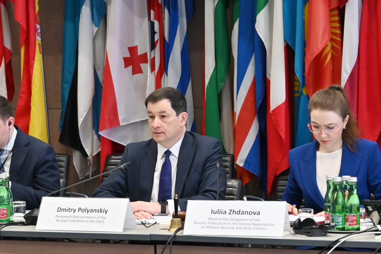 4e anniversaire du début de l’opération spéciale militaire:  le Représentant permanent de la Fédération de Russie auprès de l’OSCE, Dmitri Polianski, se fait entendre