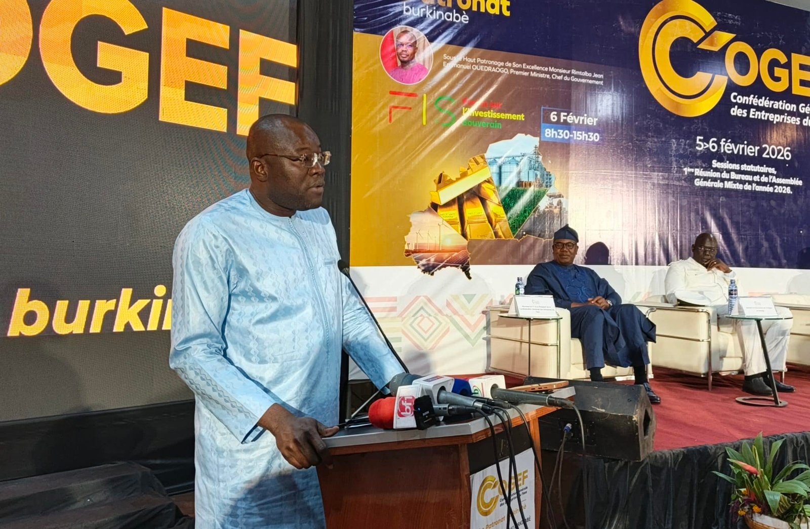 Dr Aboubacar Nacanabo,ministre de l’Économie et des Finances