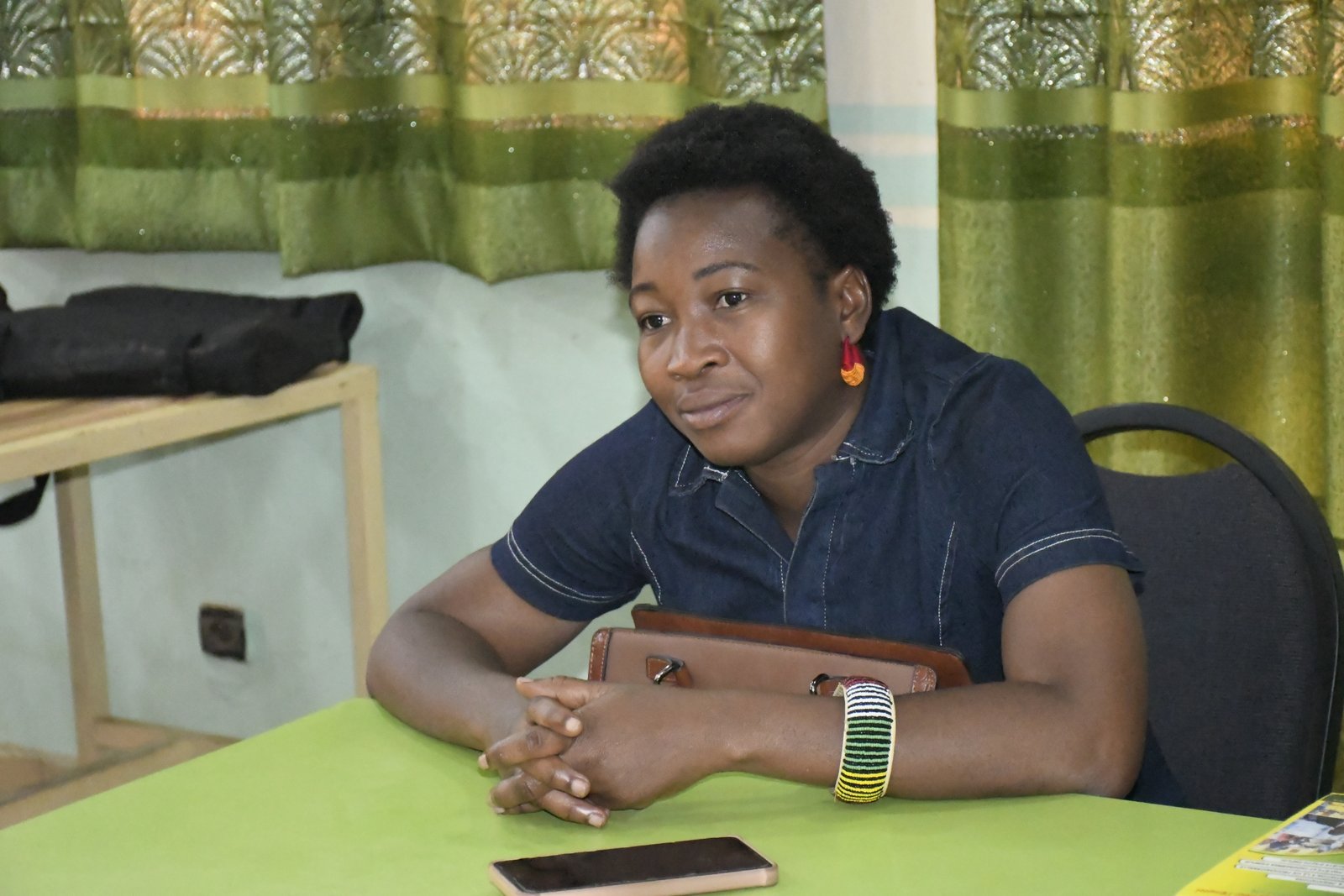 La cinéaste et scénariste Rokiatou Barro