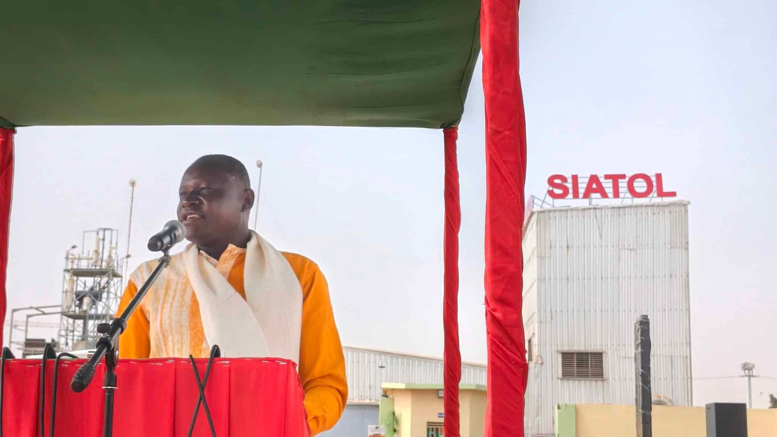 Le directeur général de SIATOL, Marcel Ouédraogo