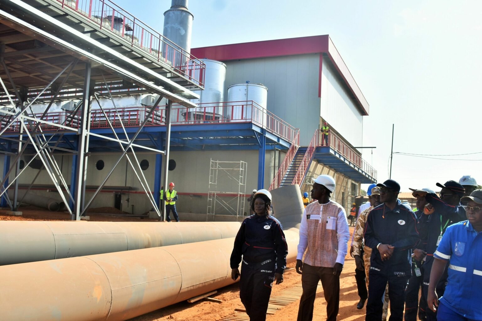 Chantier de la centrale thermique Bobo 2:  les taux de réalisation sont à 90%